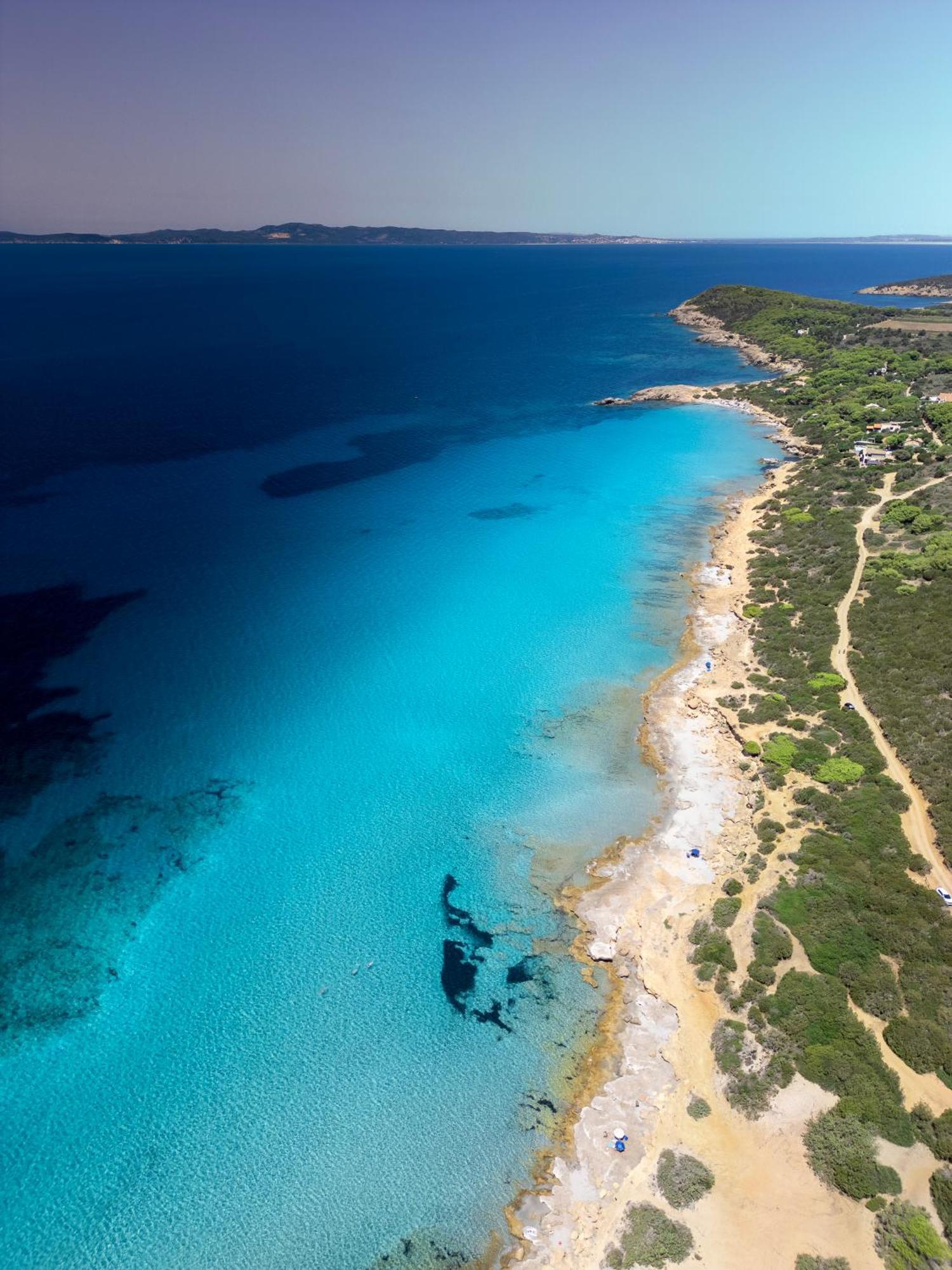 Rustico Porto Pino 30 Mt Dalla Spiaggia Exteriér fotografie