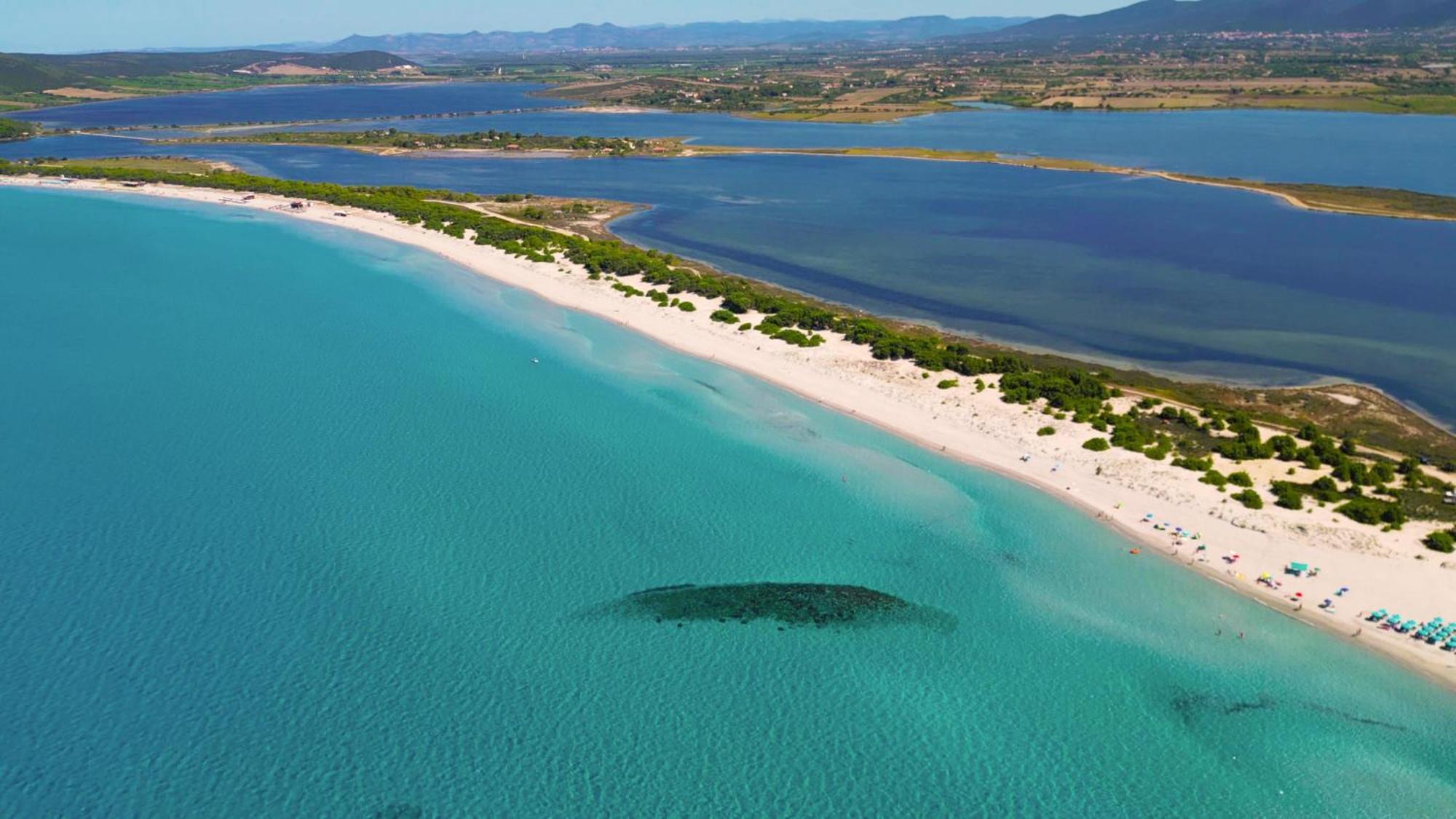 Rustico Porto Pino 30 Mt Dalla Spiaggia Exteriér fotografie
