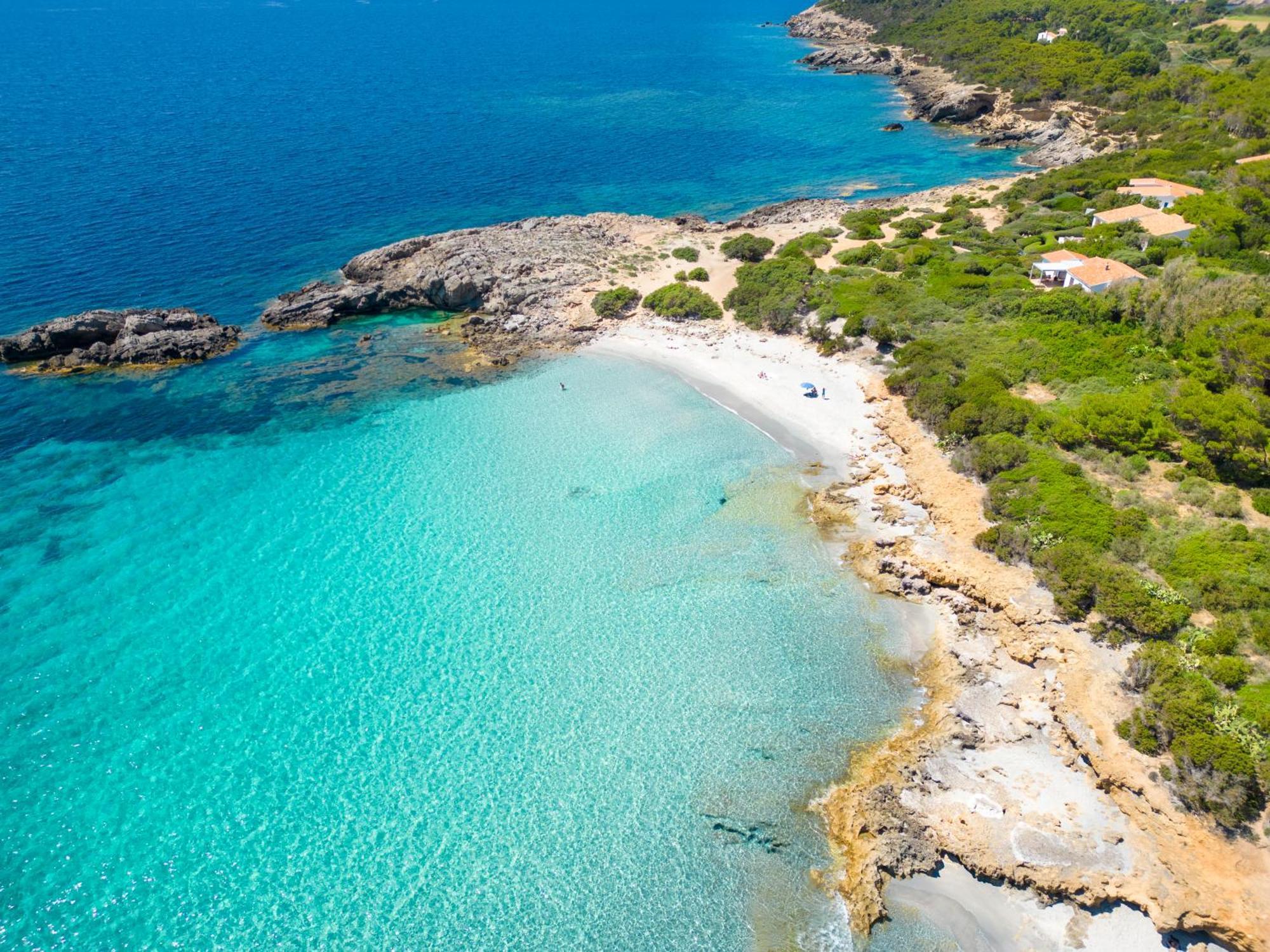Rustico Porto Pino 30 Mt Dalla Spiaggia Exteriér fotografie