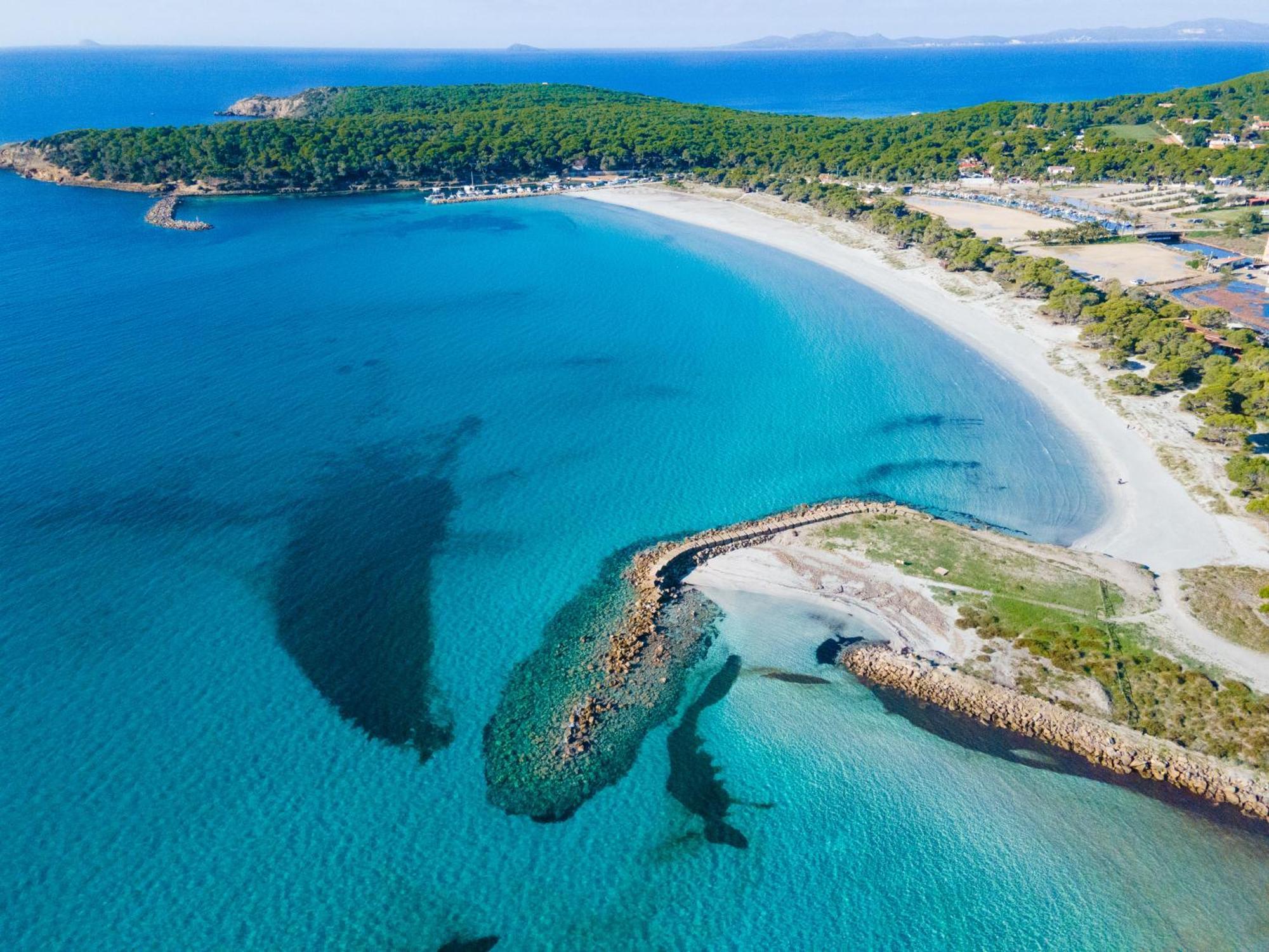 Rustico Porto Pino 30 Mt Dalla Spiaggia Exteriér fotografie